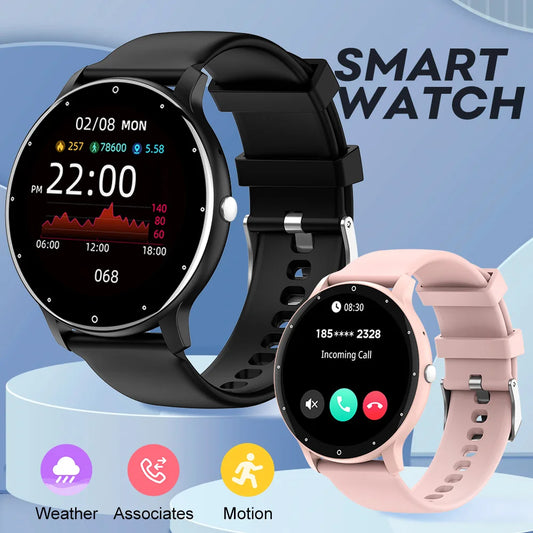 Smart Watch for Men & Women IP67, 100+ Sports Modes, Pedometer, Calorie&Distance Tracker, Weather Updates,Fitness Tracker Watch