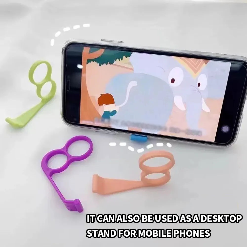 10/5 PCS - Creative Phone Stand Convenient Multi functional Simple Finger Phone Stand Desktop Phone Stand