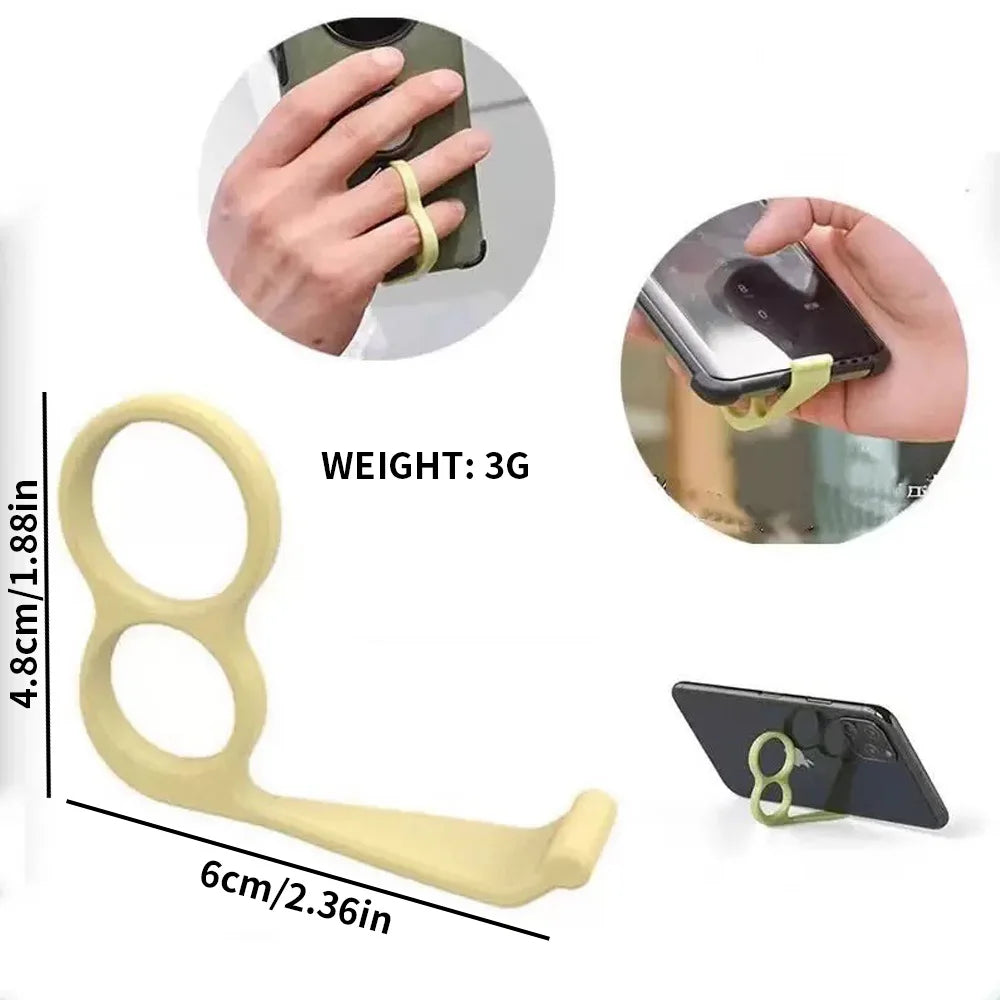 10/5 PCS - Creative Phone Stand Convenient Multi functional Simple Finger Phone Stand Desktop Phone Stand