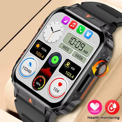 2026 Smartwatch 1.95" Inch Screen Health Monitoring Watches IP68 Waterproof  Sport Fitness Smart Watch Android IOS For Men Women